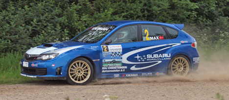 Max Christensen & Dorthe Ravn er klar til fuld konkurrencefight i Suzuki Sydhavs Rally 2010